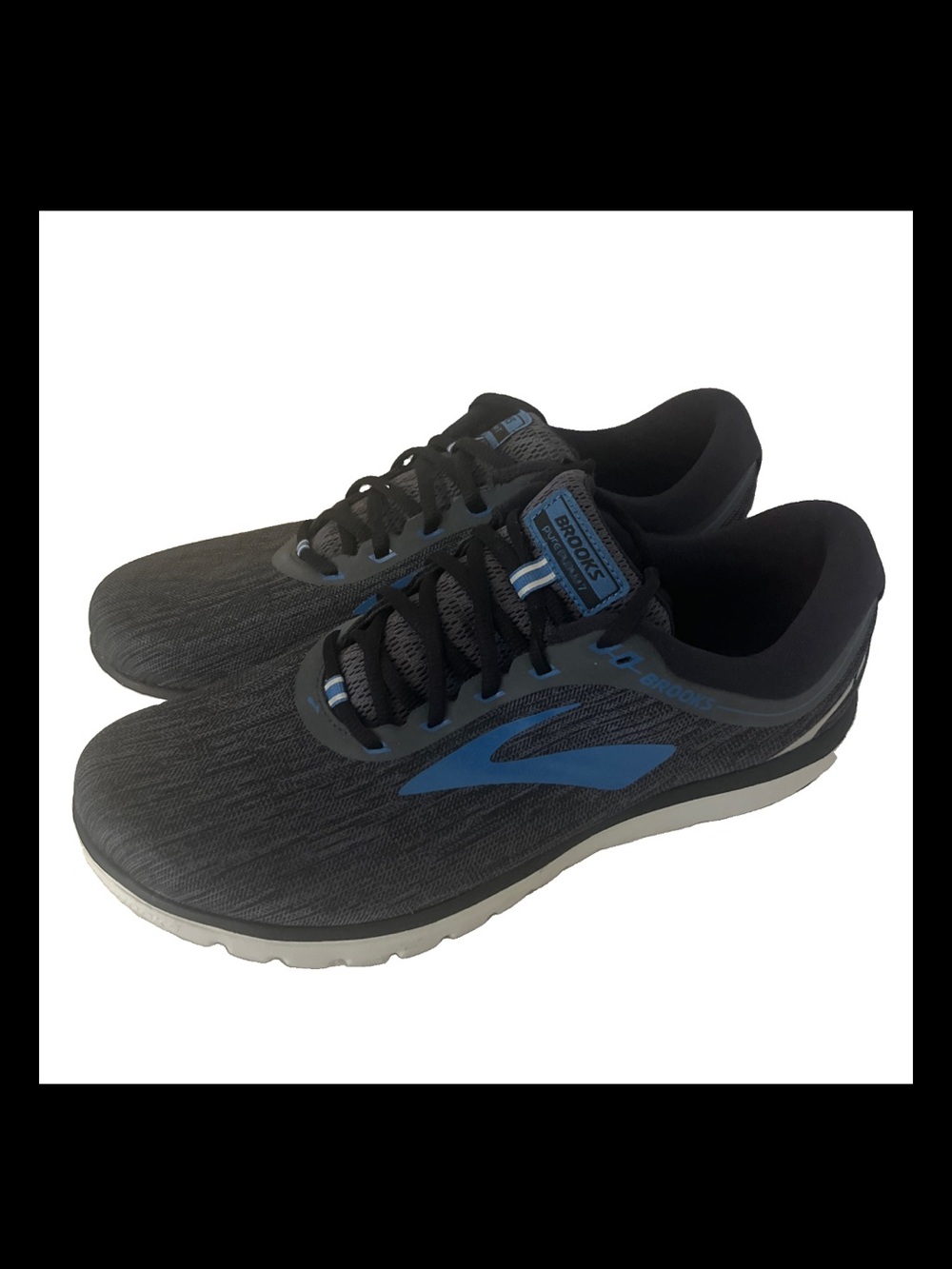 Brooks PureFlow 7 Men’s Running Shoes - Gray/Blue - No Box 11.5 US | 45.5 EU